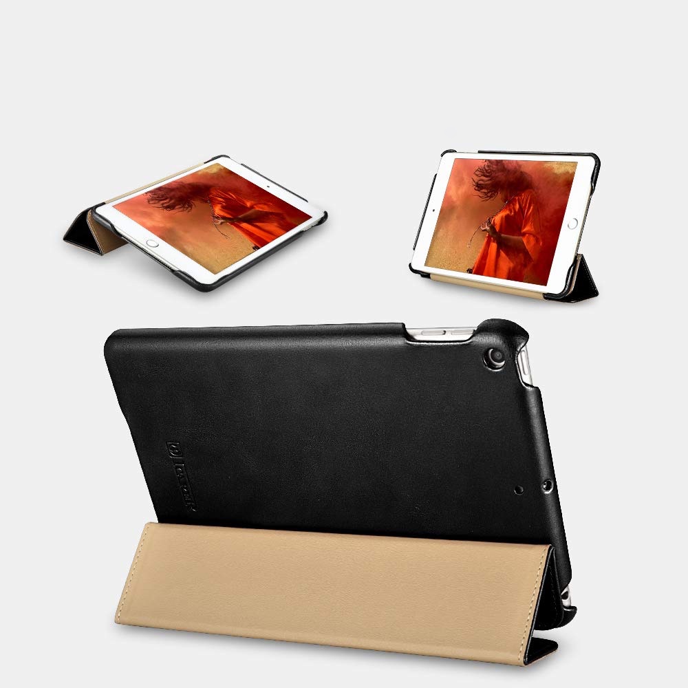 Чехол iCarer Vintage Genuine Leather Folio Case for iPad Mini 5 (2019) - Black