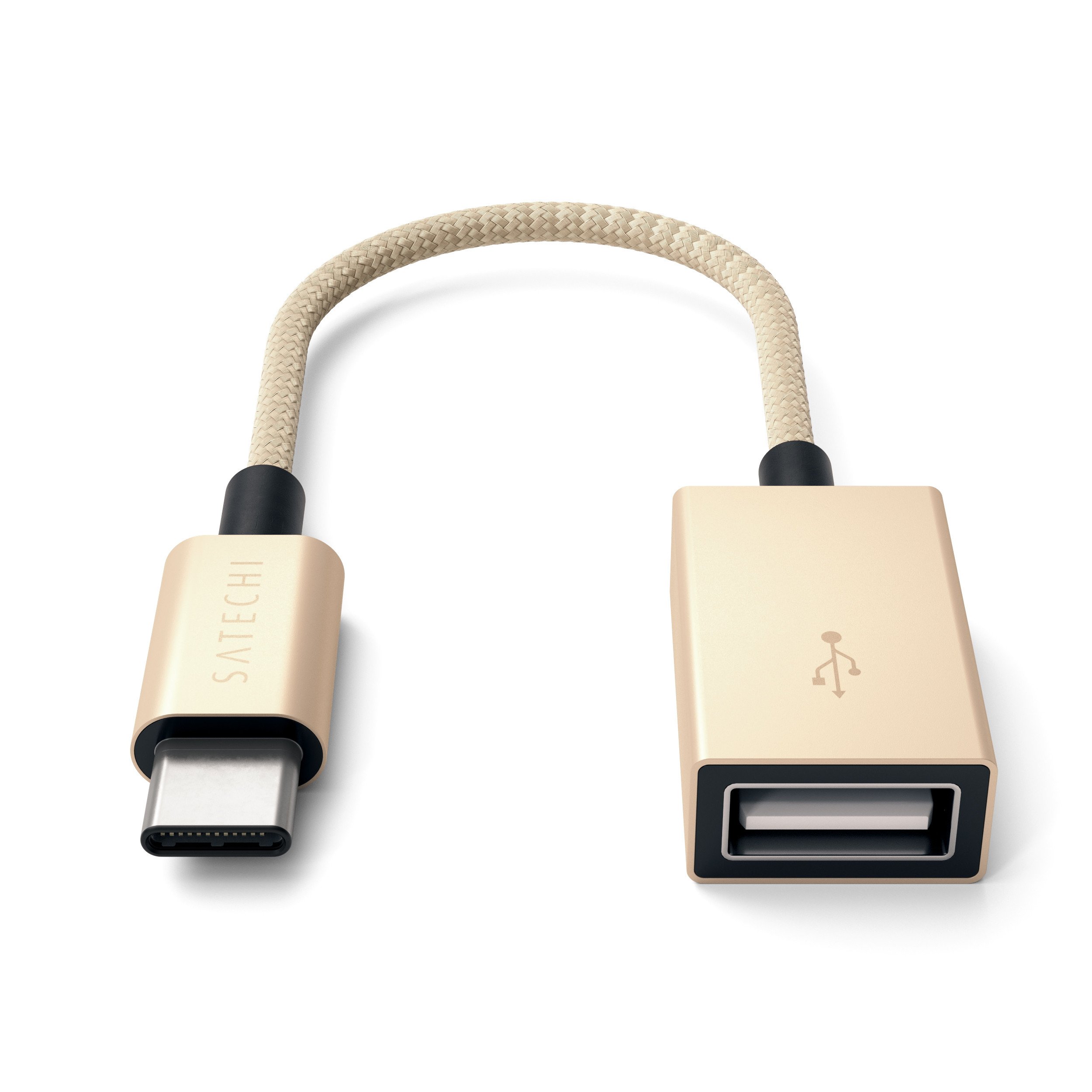 Satechi Type-C to Type-A Cabled Adapter Gold (ST-TCCAG)