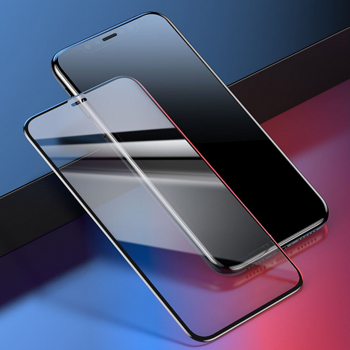 Защитное стекло Baseus 0.23mm curved-screen tempered glass screen protector with crack-resistant edges For Iphone Xr 6.1 (2018)