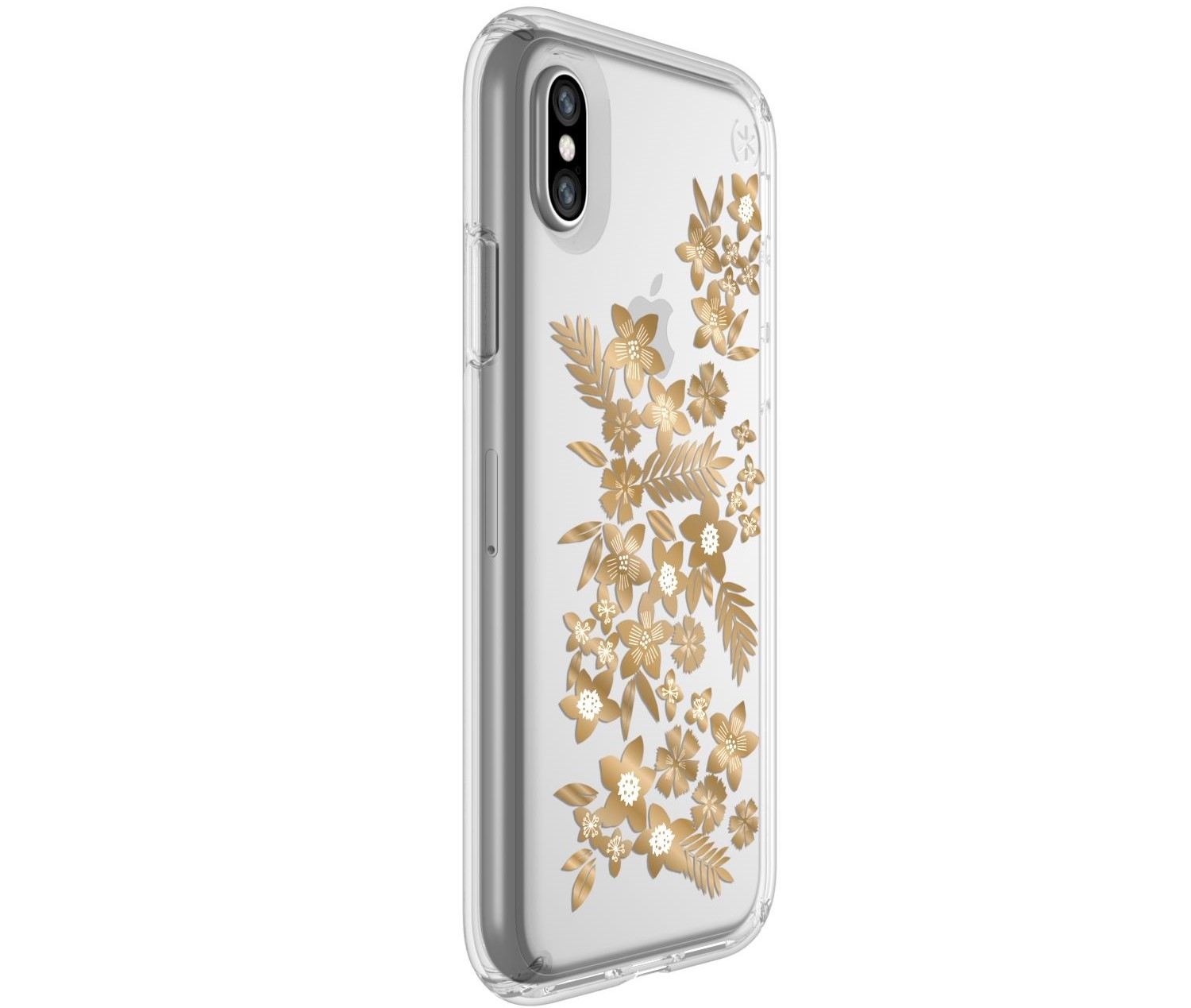 Чехол Speck for Apple iPhone X PRESIDIO SHIMMER FLORAL METALLIC GOLD