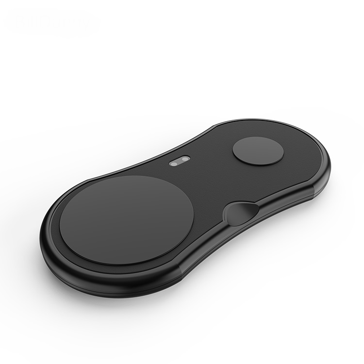 Беспроводное зарядное устройство STR 2 in 1 Wireless Charging Pad for iPhone / Apple Watch - Black