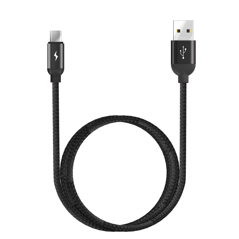 Кабель WIWU Atom Type-C Charging and Synic Cable (1.2m) - Black