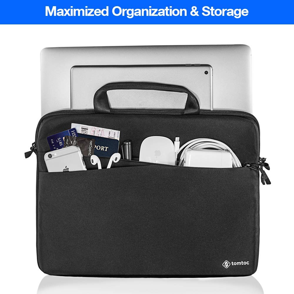 Сумка tomtoc 360 Slim Shoulder Bag for 13 Inch MacBook Pro (2016-2018) - Black (A45-C01D)