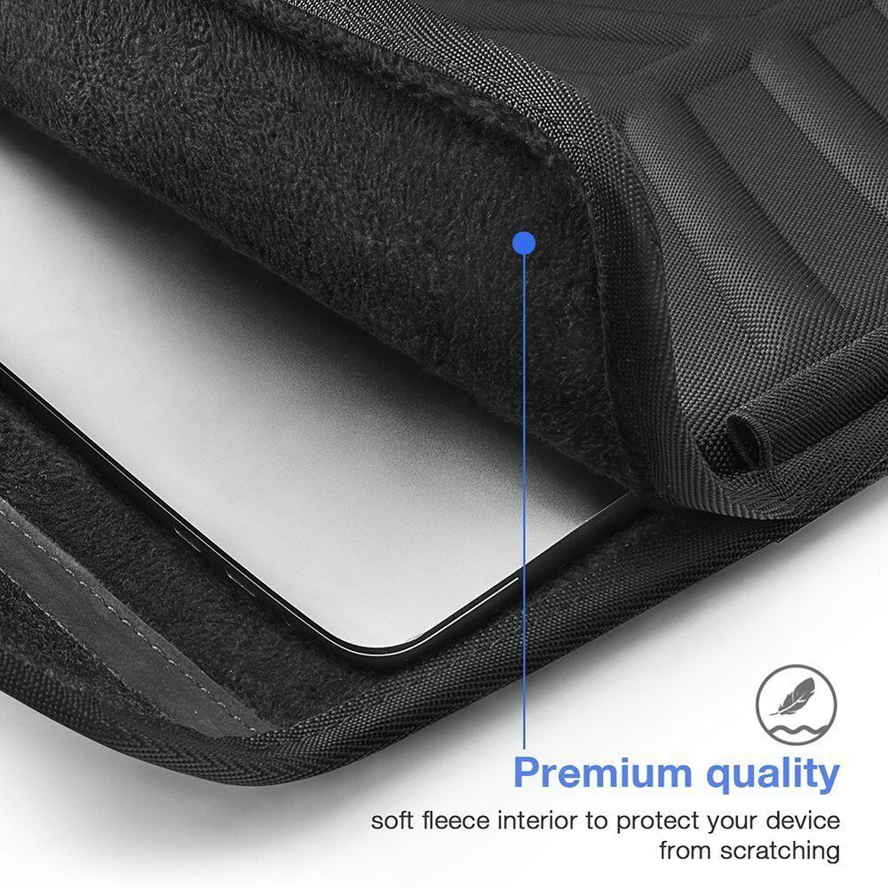 Чехол tomtoc EVA Hard Case for 13 inch MacBook Air / Pro Retina (2012-2015) - Black (A24-C01D01)