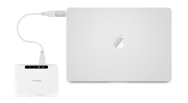 Адаптер Macally USB-C to USB-A Adapter (2-Pack) (UCUAF2)