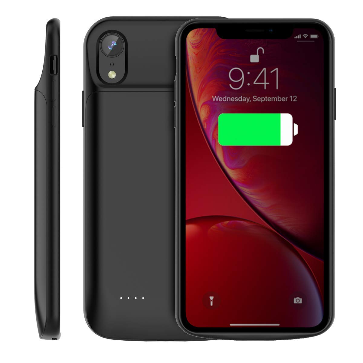 Чехол-аккумулятор USAMS Battery Case 4000 mAh for iPhone XR - Black