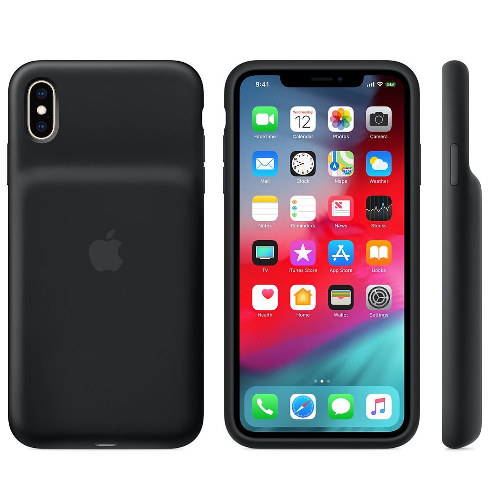 Чехол-аккумулятор Apple iPhone XS Smart Battery Case - Black (MRXK2)