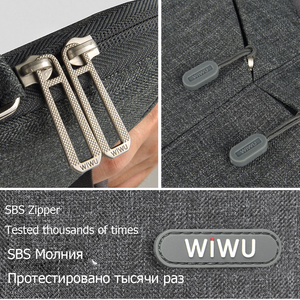 Чехол-сумка WIWU Gent Brief Case for 15 inch MacBook Pro - Black