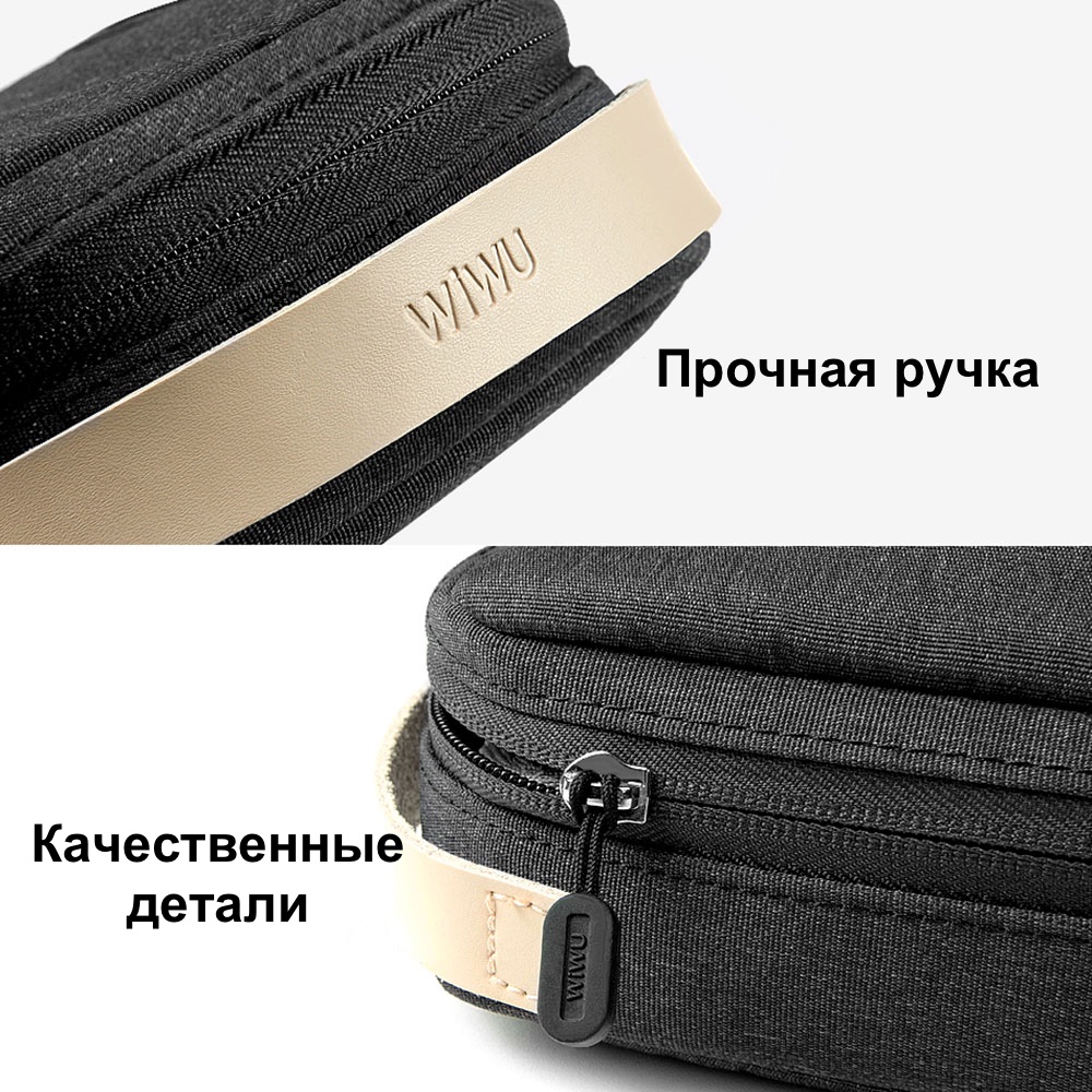 Органайзер WIWU Cozy Storage Bag (size L) - Black