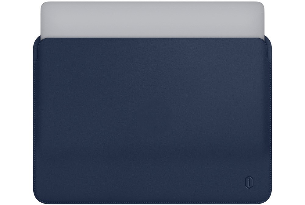 Чехол WIWU Skin Pro Leather Sleeve for MacBook 12 - Midnight Blue (WW-SKIN-12-BL)