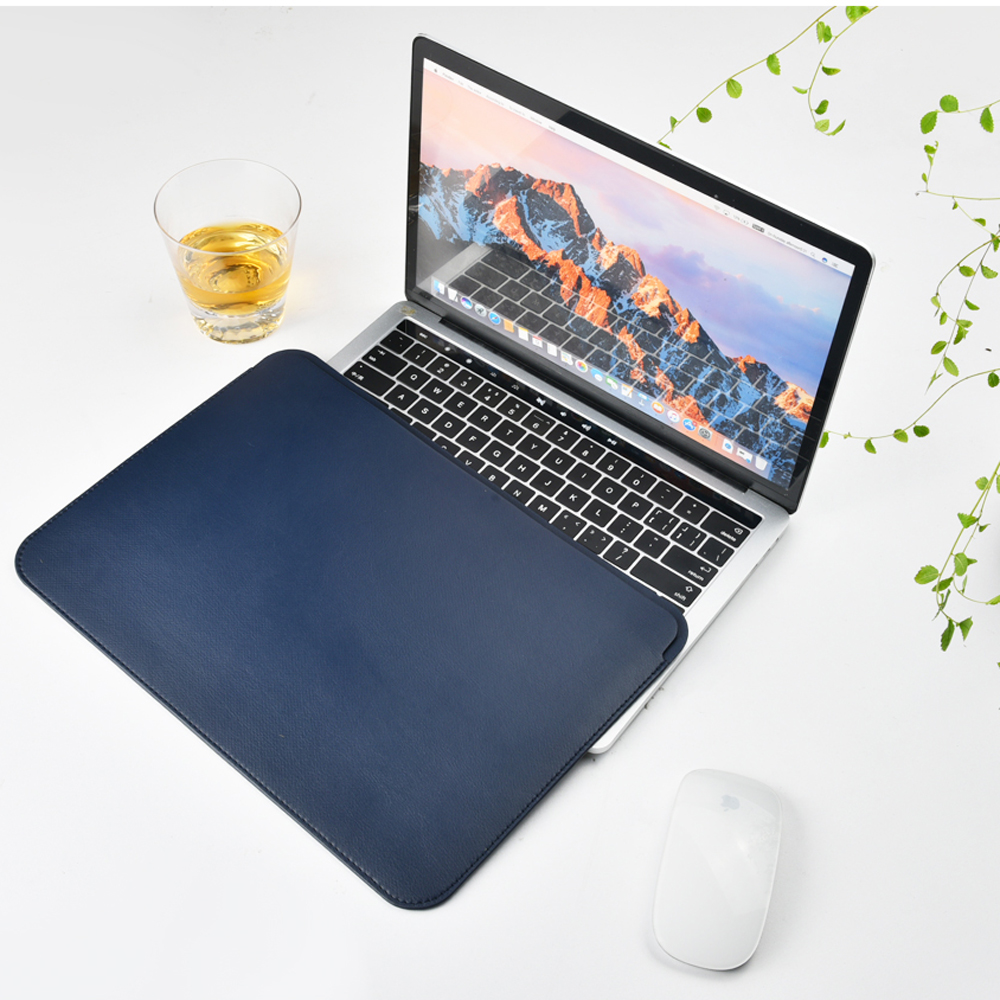 Чехол WIWU Skin Pro Leather Sleeve for MacBook 12 - Midnight Blue (WW-SKIN-12-BL)