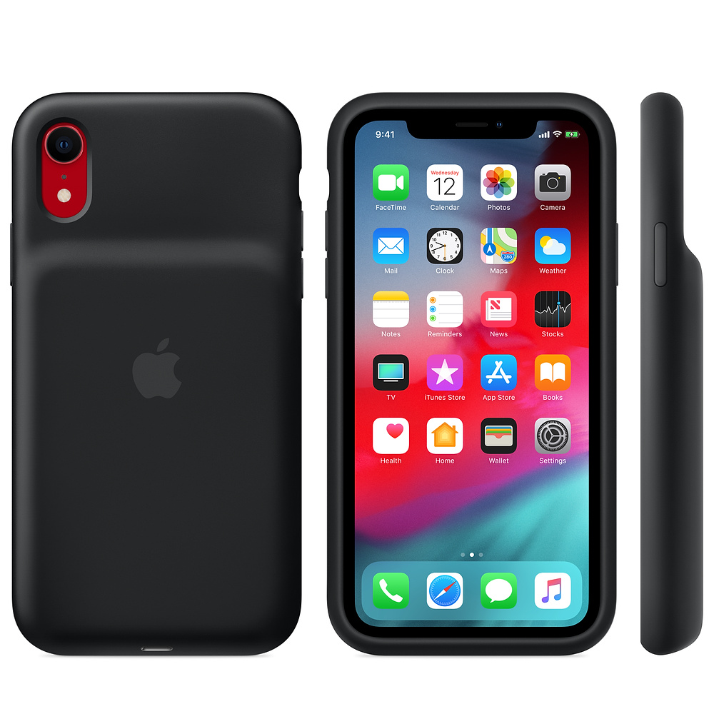 Чехол-аккумулятор Apple iPhone XR Smart Battery Case - Black (MU7M2)